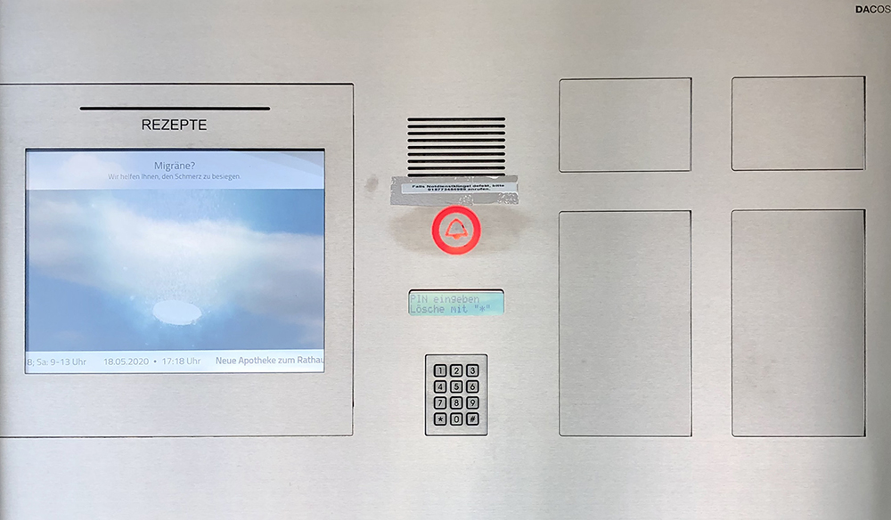 Abholstation Medikamente Neue Apotheke zum Rathaus Lohfelden